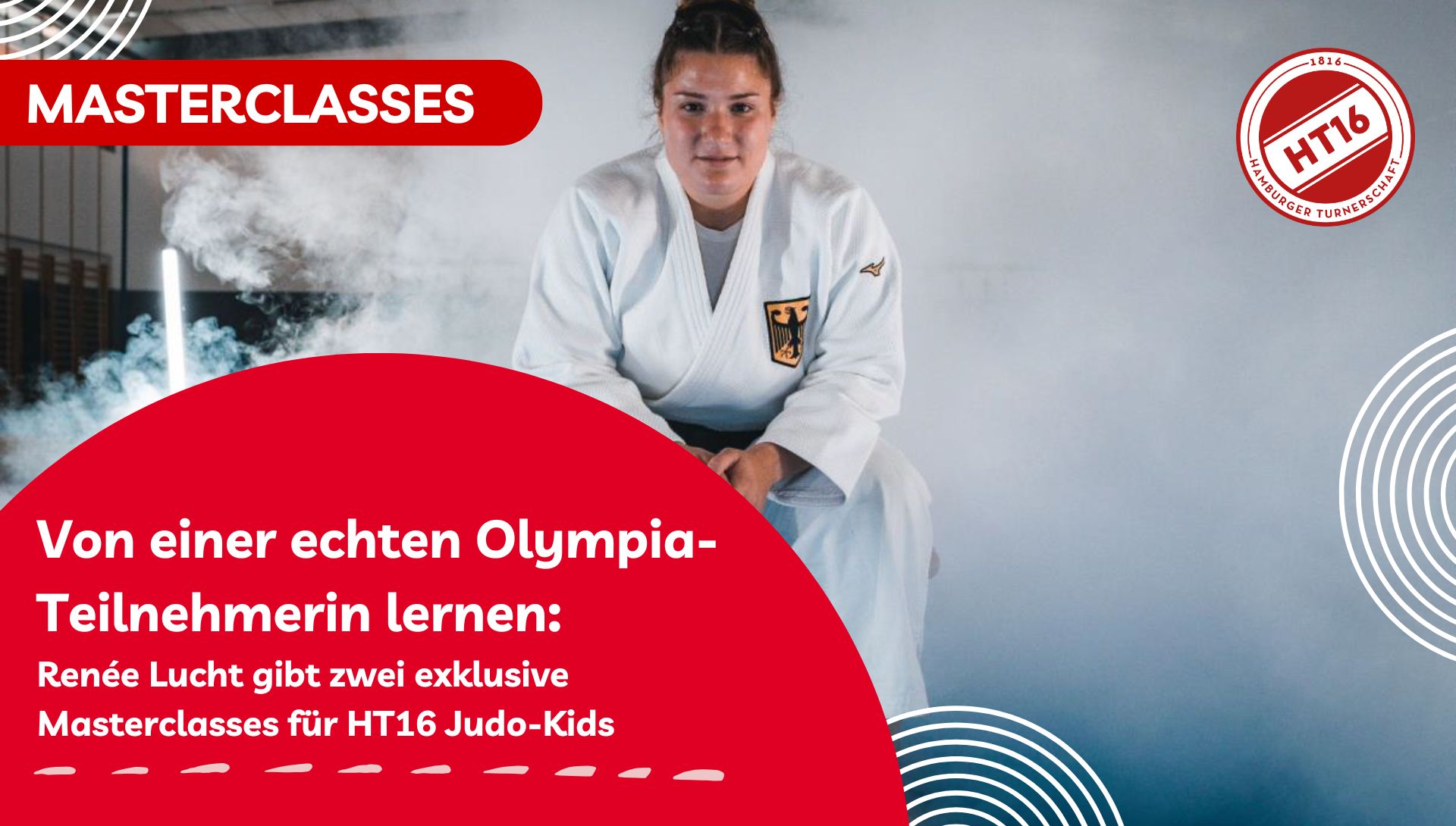 HT16 Olympia-Starterin Renée Lucht gibt exklusive Judo-Masterclasses